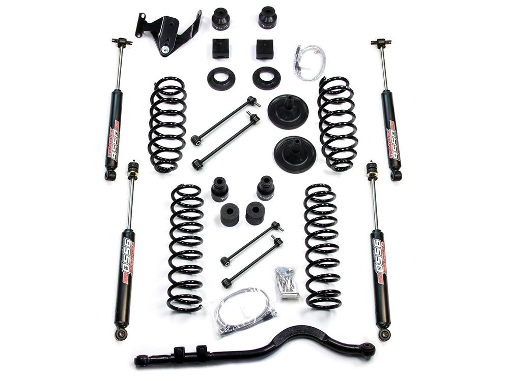 4" 2007-2018 Jeep Wrangler JK (4 door) LIft Kit (w/9550 Shocks) by Teraflex