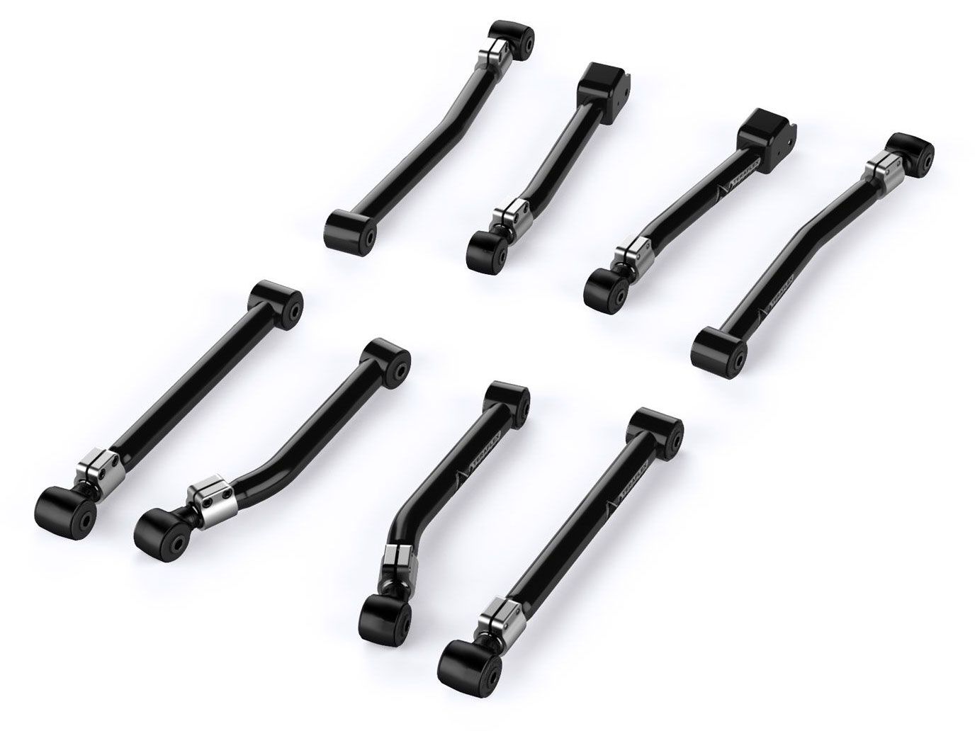 Jeep Wrangler JK 2007-2018 (w/2-4 inch lift) Alpine Adjustable Short Control Arm Kit by Teraflex 