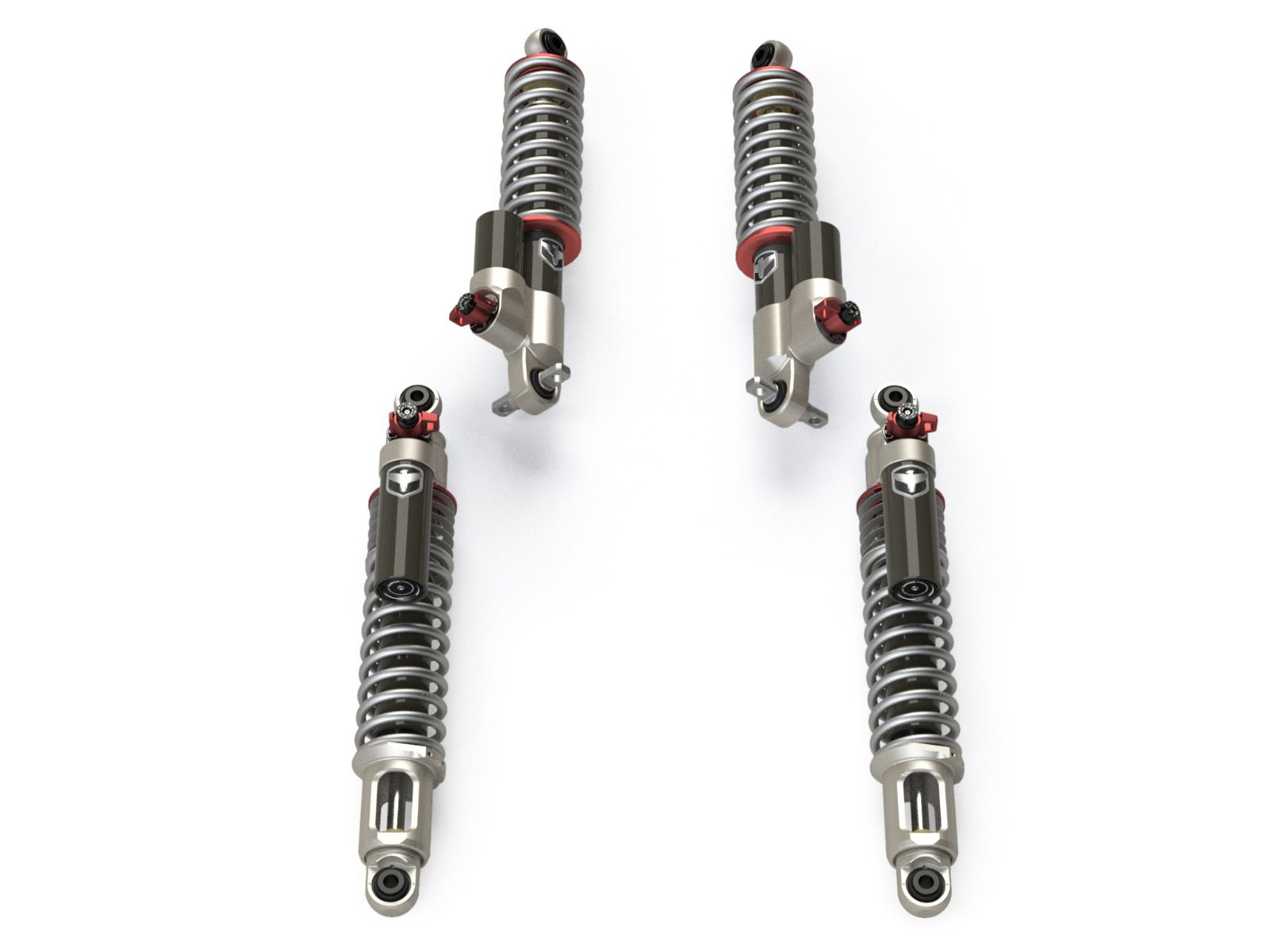 Bronco 2021-2023 Ford 4wd (w/35" tires) - Falcon 3.3 Fast Adjust Coilover Kit (3.5" Lift)