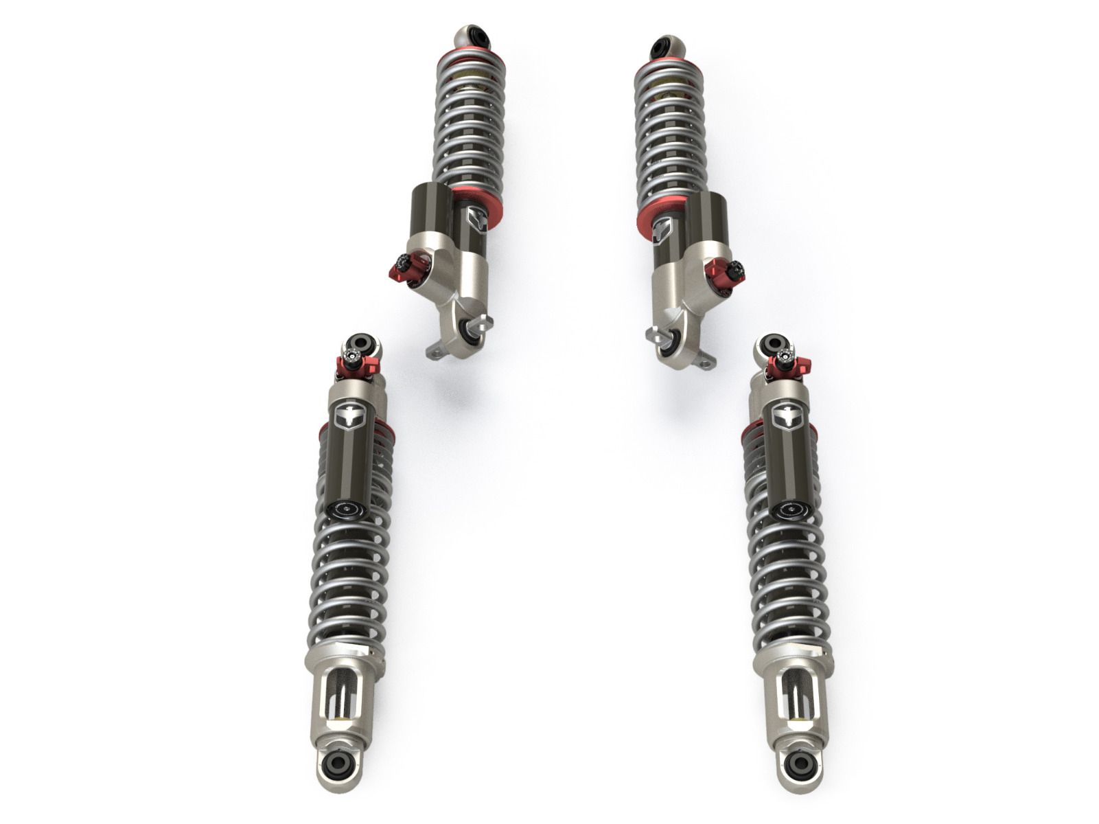 Bronco 2021-2024 Ford 4wd (w/35" tires) - Falcon 3.3 Fast Adjust Coilover Kit (3.5" Lift)