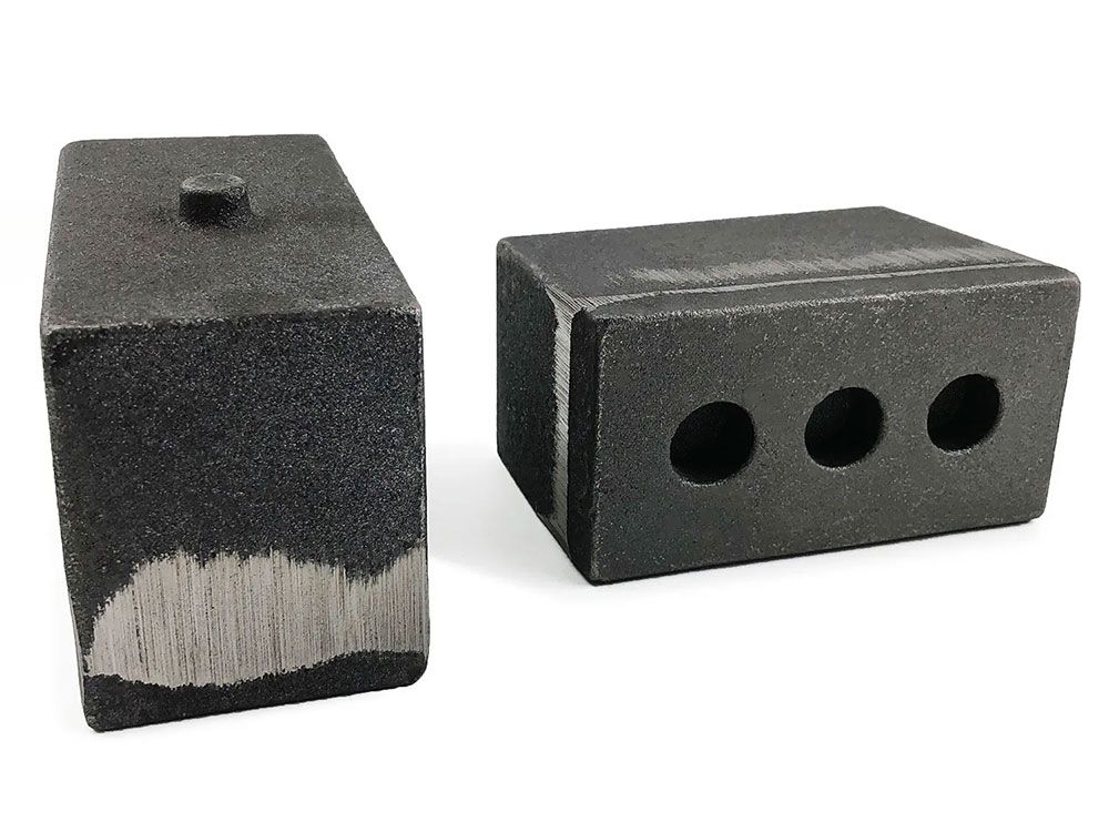 Ram 3500 2003-2023 Dodge 4wd - 4" Cast Iron Lift Blocks (tapered) by Tuff Country