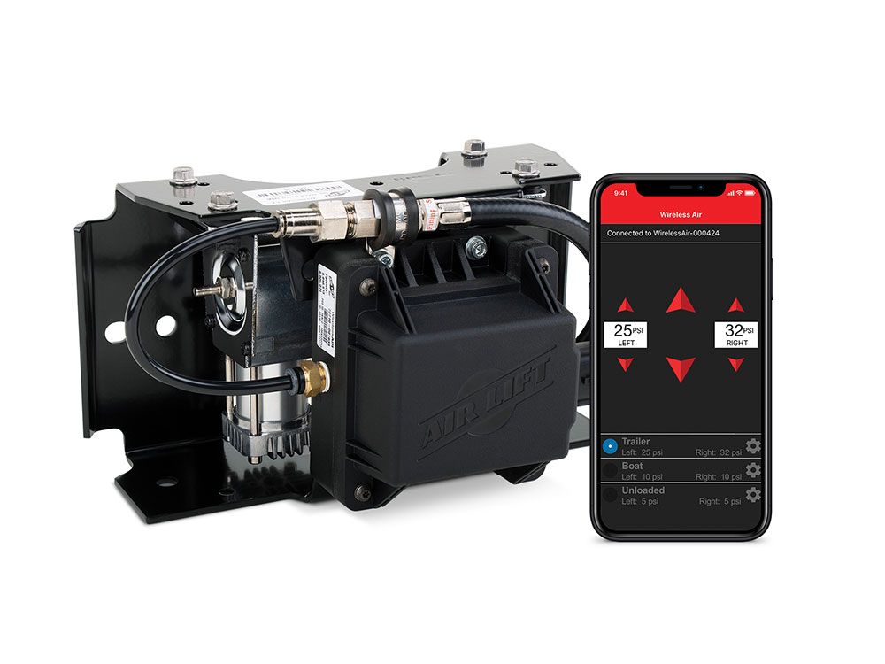 WirelessAIR Compressor System with EZ-Mount by Air Lift (3rd Generation)