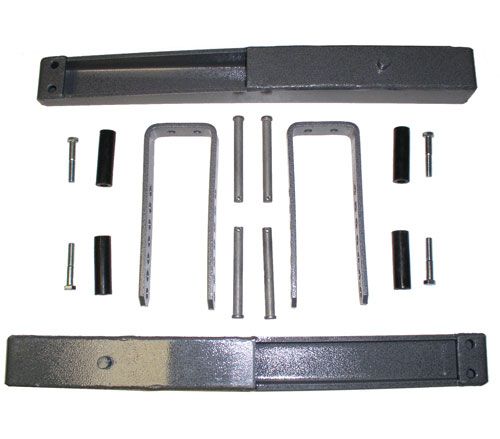 Most Fullsize PUs w/ up to 3" Leaf Springs Warrior Traction Lift - Warrior 109 by Warrior