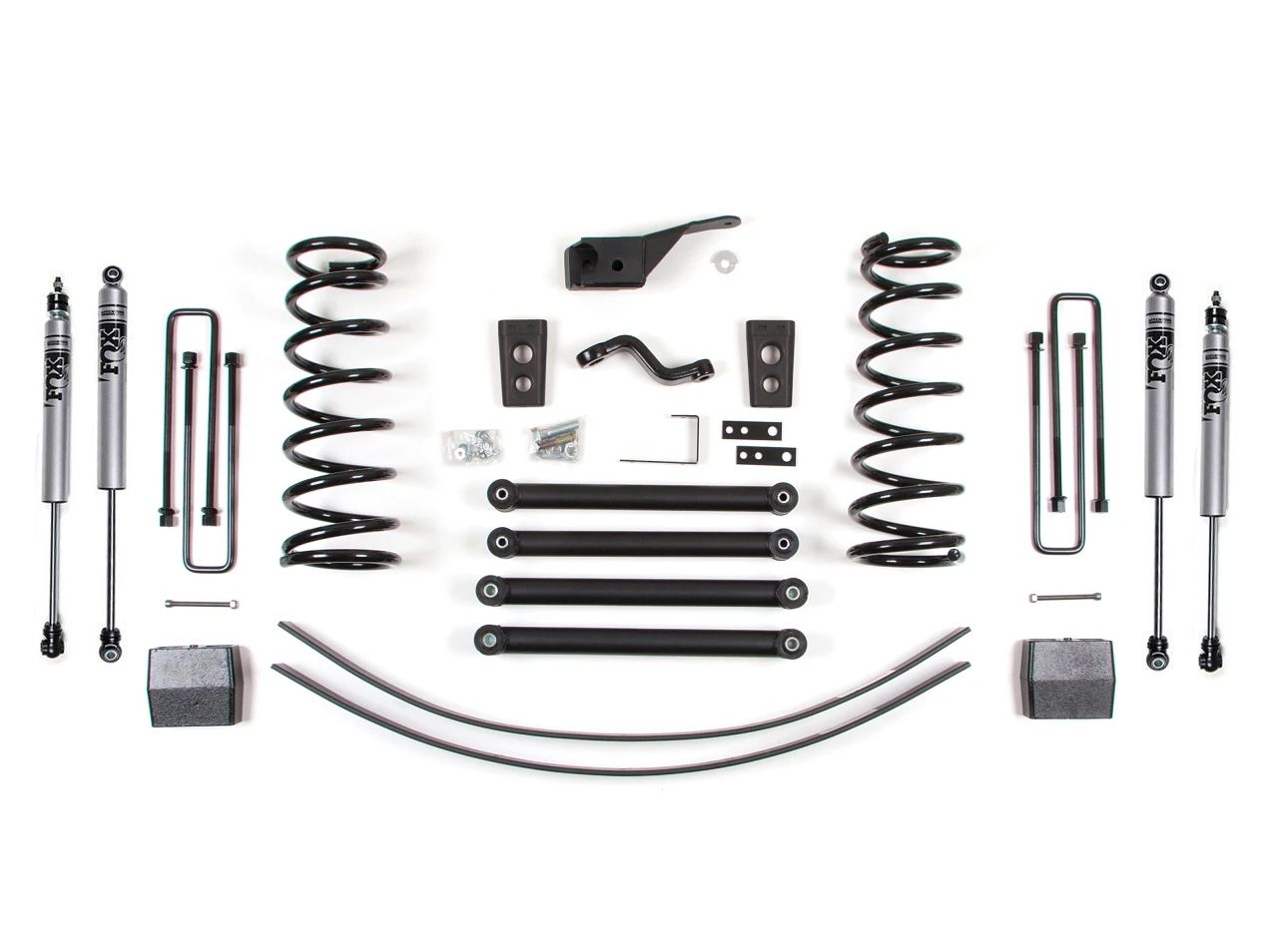 5" 2000-2002 Dodge Ram 2500/3500 4WD Lift Kit by Zone