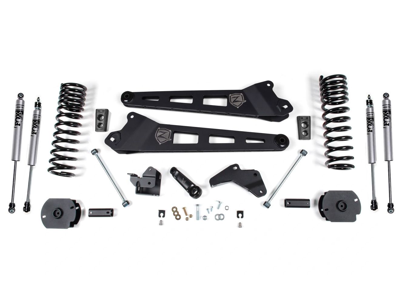 4.5" 2014-2018 Dodge Ram 2500 4wd (w/Diesel Engine) Radius Arm Lift Kit by Zone