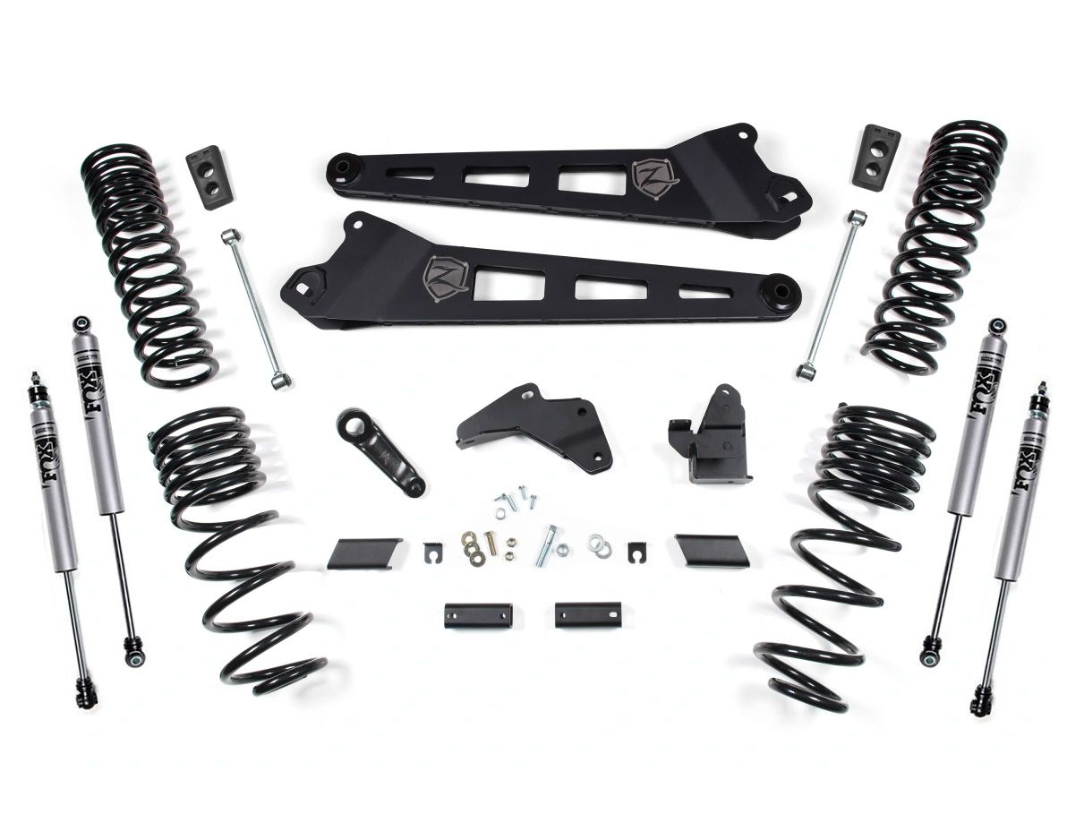 6.5" 2014-2018 Dodge Ram 2500 4WD (w/diesel engine) Radius Arm Lift Kit by Zone