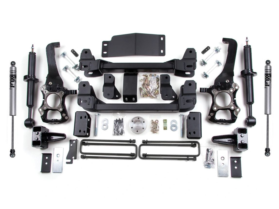 6" 2009-2013 Ford F150 4WD Lift Kit (w/Lifted Struts) by Zone