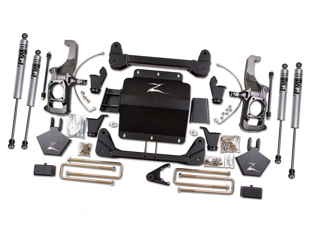 5" 2011-2019 Chevy Silverado 3500HD 4WD Lift Kit by Zone