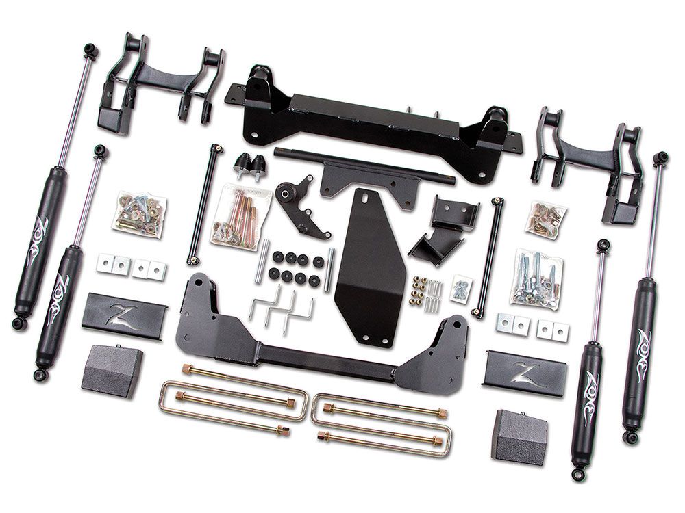 6" 1988-1998 Chevy 1500 Pickup 4WD IFS Lift Kit by Zone