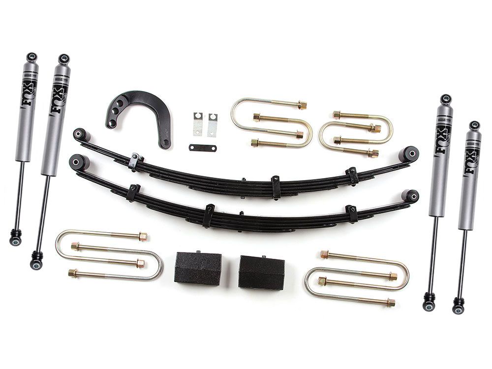 4" 1973-1976 Chevy 3/4 ton Pickup 4WD Lift Kit by Zone