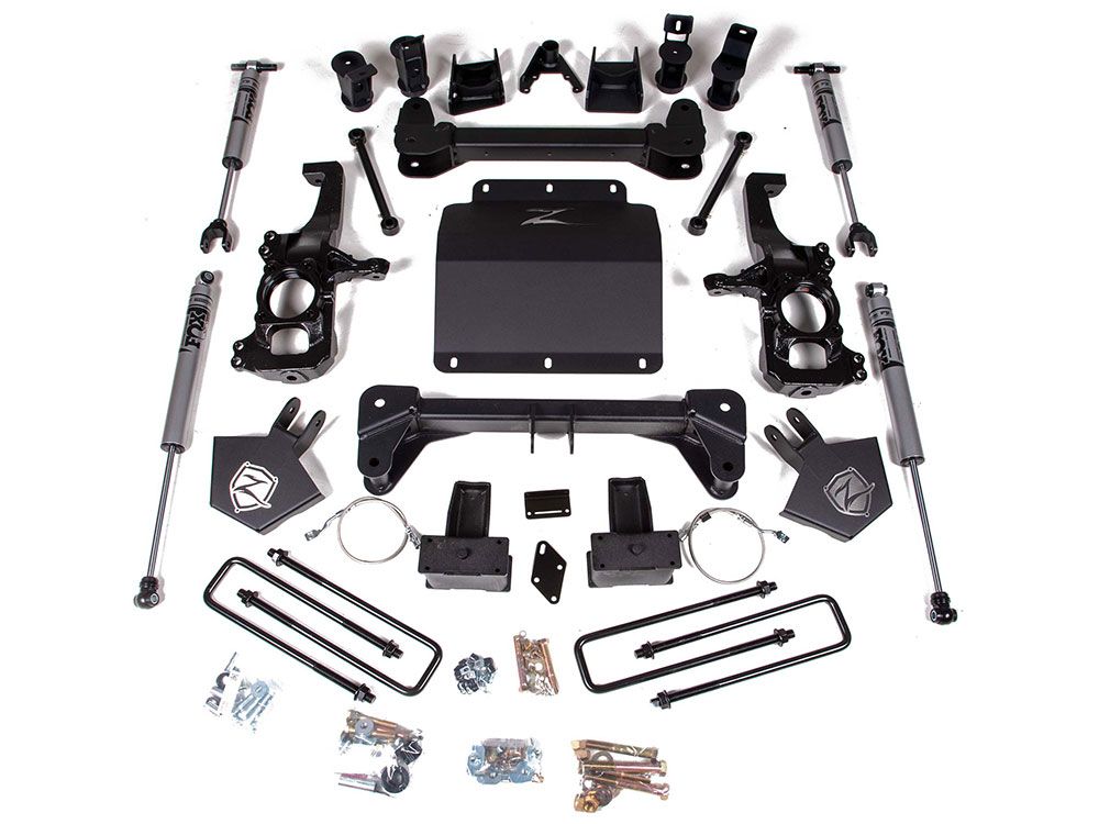 5" 2020-2024 Chevy Silverado 2500HD/3500HD 4WD Lift Kit by Zone Off-Road