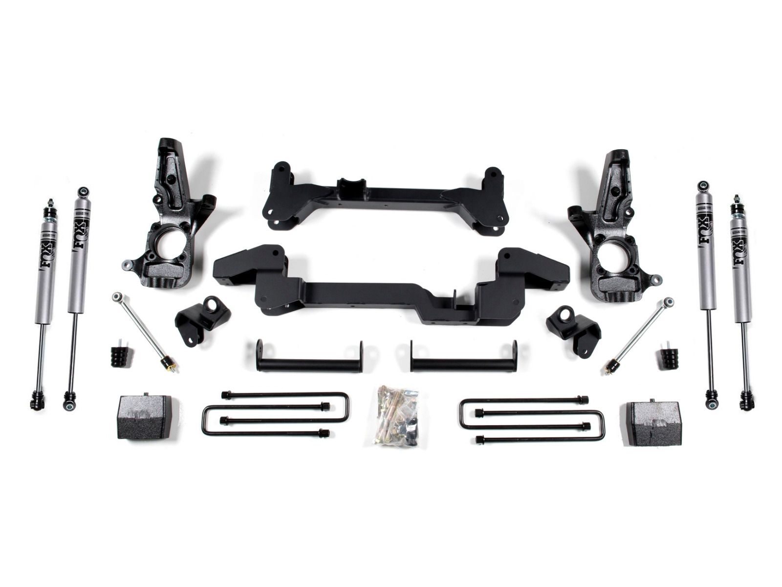 6" 2001-2010 Chevy Silverado 2500HD 2WD Lift Kit by Zone