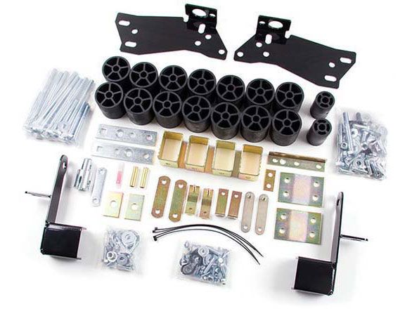Silverado 1500 2001-2002 Chevy/GMC 6 lug 3" Body Lift Kit by Zone