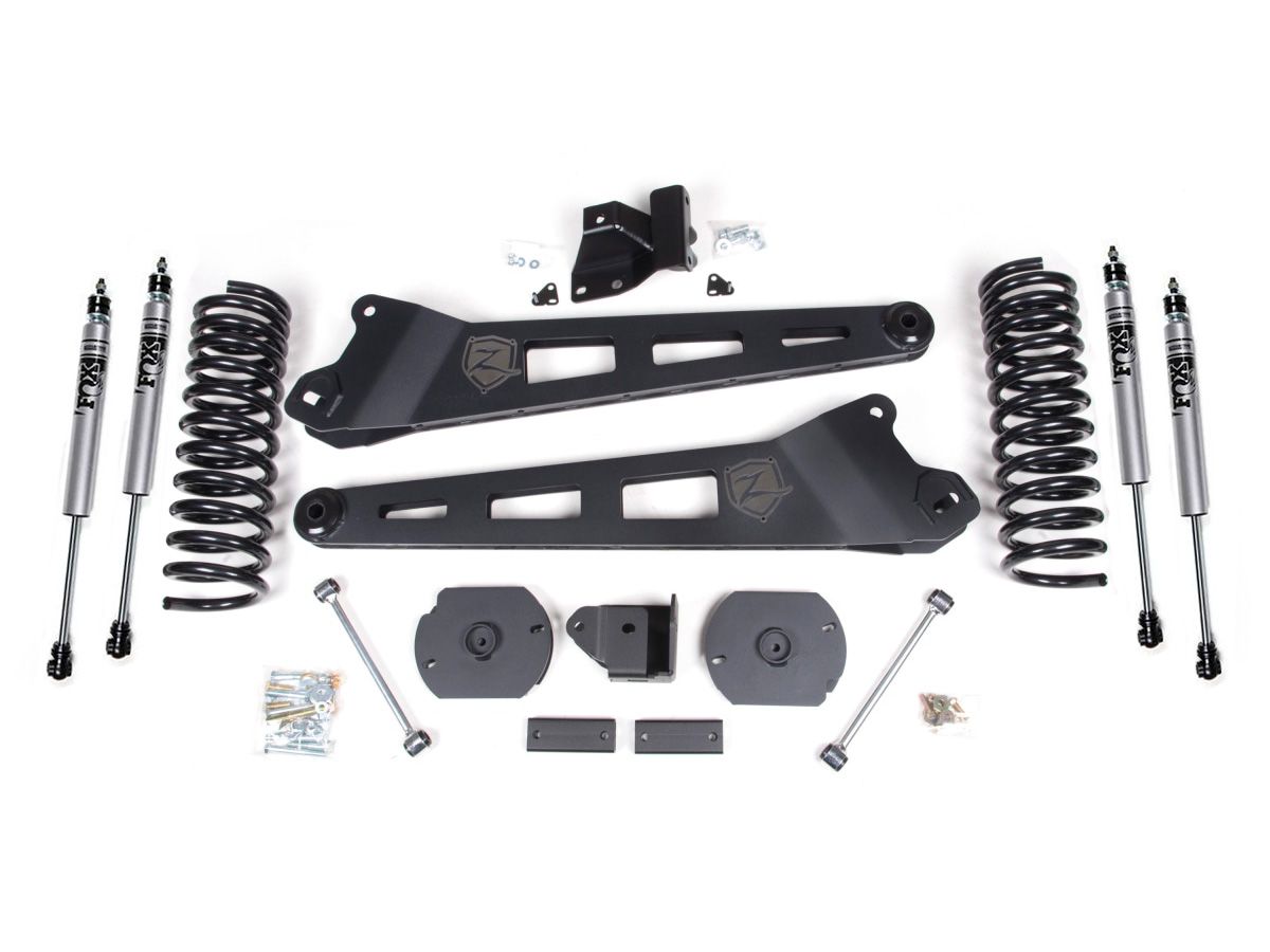 3" 2019-2024 Dodge Ram 2500 4WD (w/Diesel Engine) Radius Arm Lift Kit by Zone