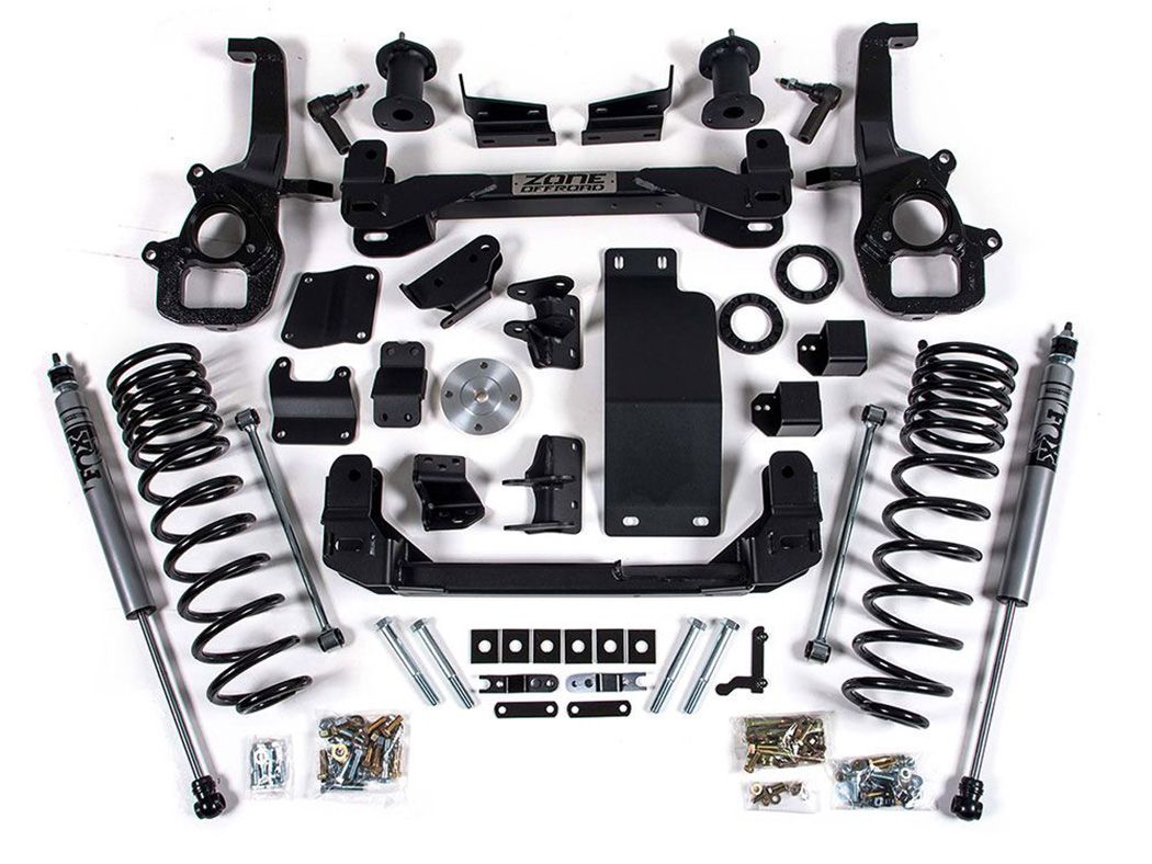 Zone D146 20192024 Dodge Ram 1500 Rebel 4wd 4" Suspension Lift Kit JackIt