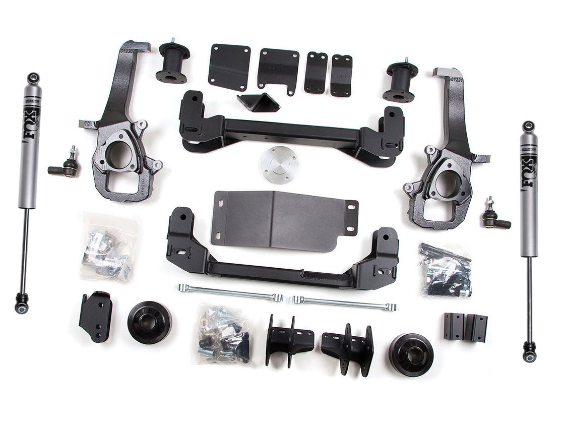 4" 2012 Dodge Ram 1500 4WD IFS Lift Kit by Zone