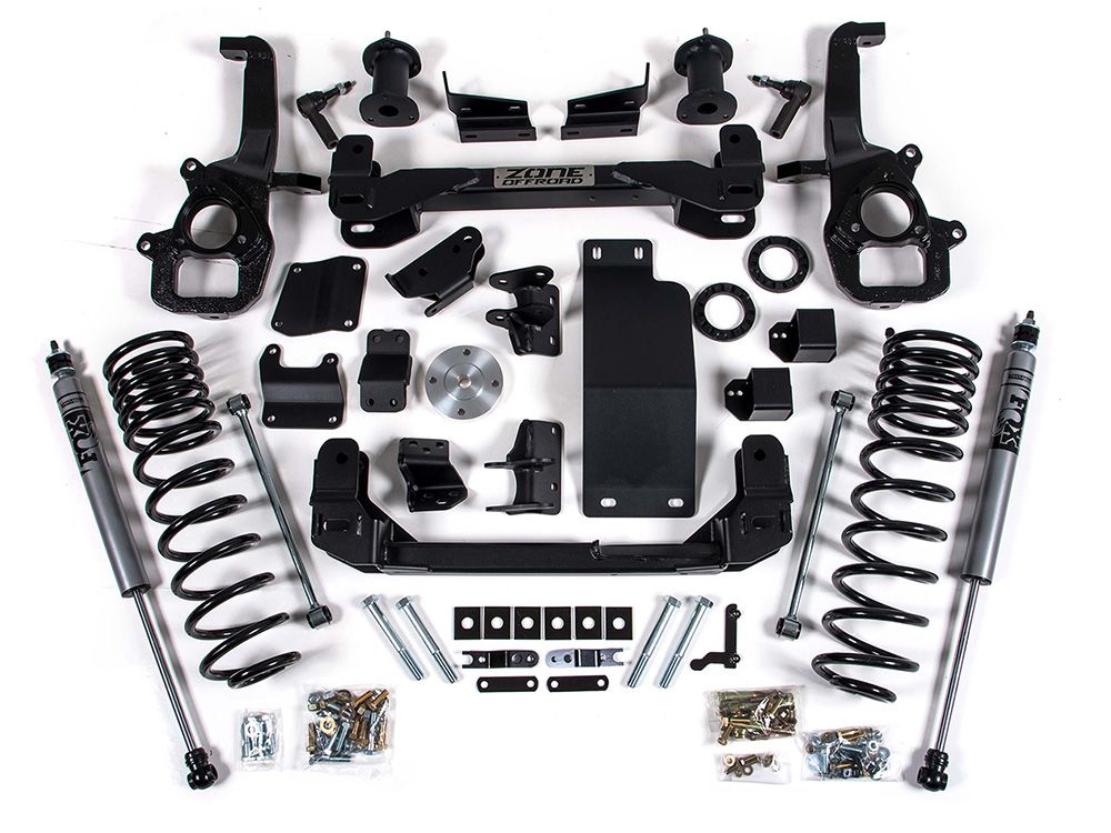 6" 2019-2022 Dodge Ram 1500 & Rebel 4wd (w/o air ride suspension) Lift Kit by Zone