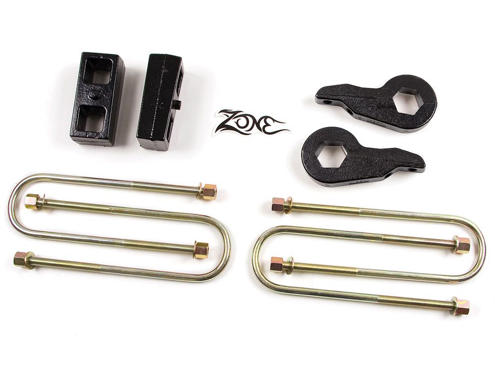 2" 1997-2003 Ford F150 4WD Lift Kit by Zone