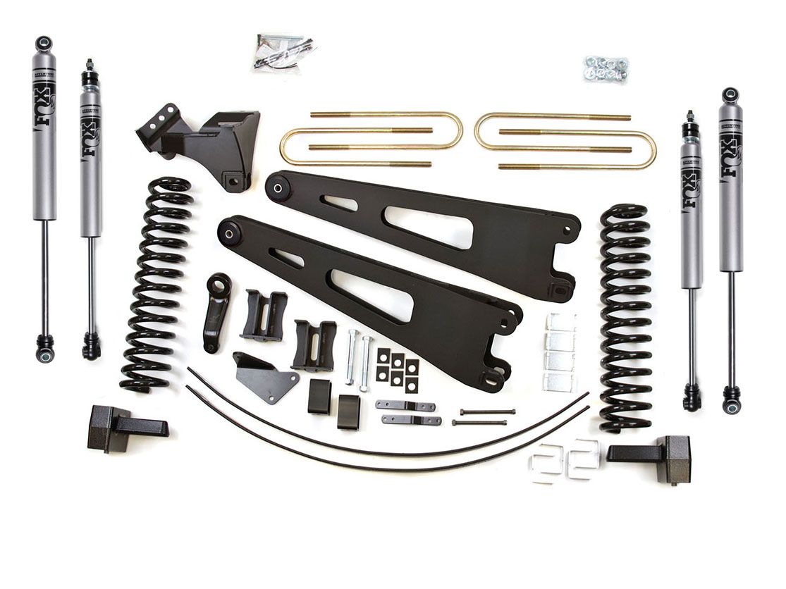 6" 2005-2007 Ford F250/F350 4WD Radius Arm Lift Kit by Zone