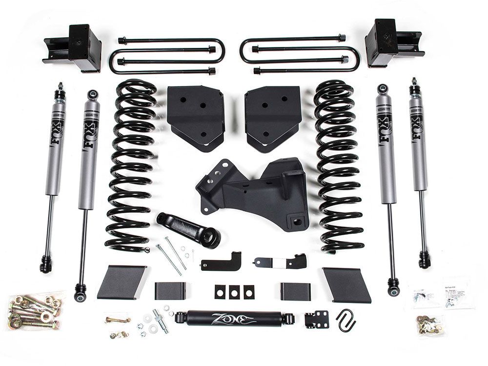 4" 2017-2019 Ford F250/F350 4WD (w/diesel engine) Lift Kit by Zone