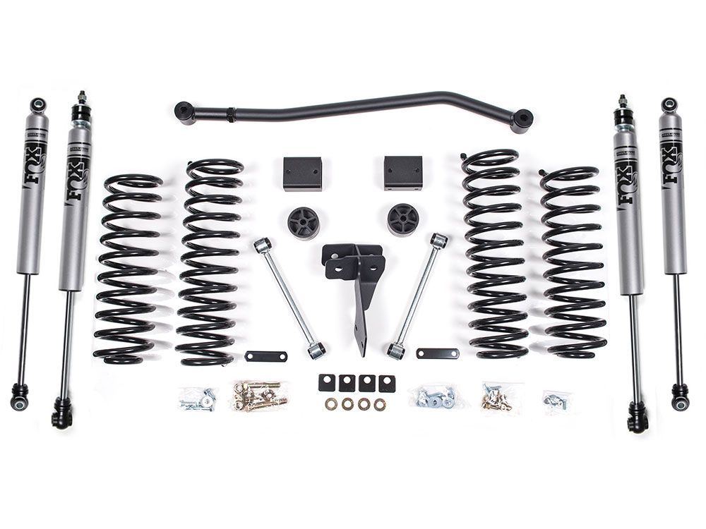 4" 2007-2011 Jeep Wrangler JK 4WD Lift Kit by Zone