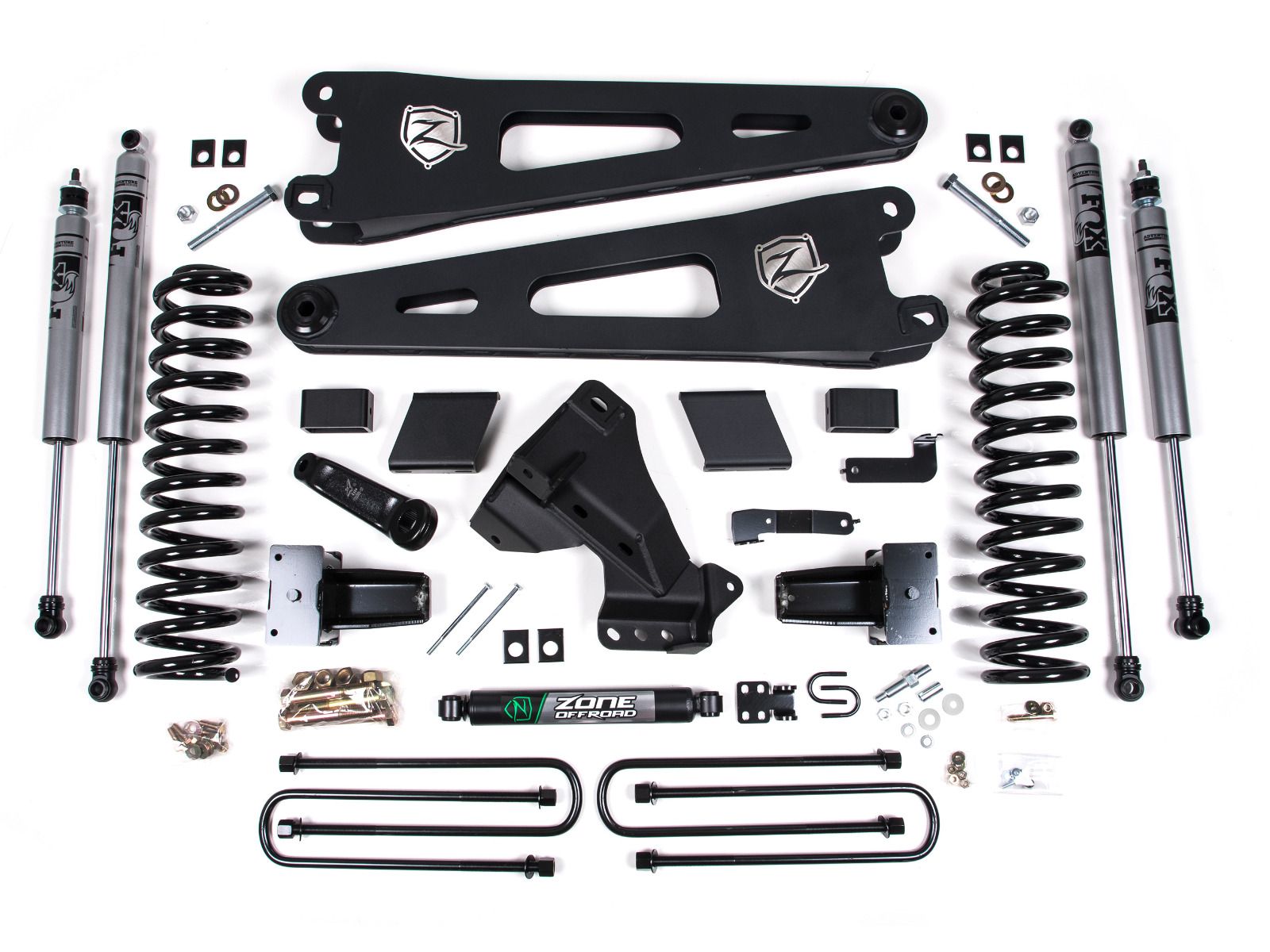 5" 2023-2024 Ford F250/F350 4WD Radius Arm Lift Kit by Zone