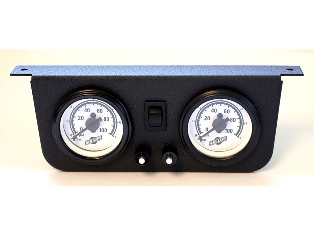 Air Lift 25651 Load Controller I Compressor System Dual Gauge / Heavy