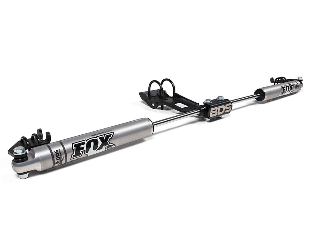 Jeep Wrangler JL Fox Dual Steering Stabilizer 2018-2022 55381 | Jack-It