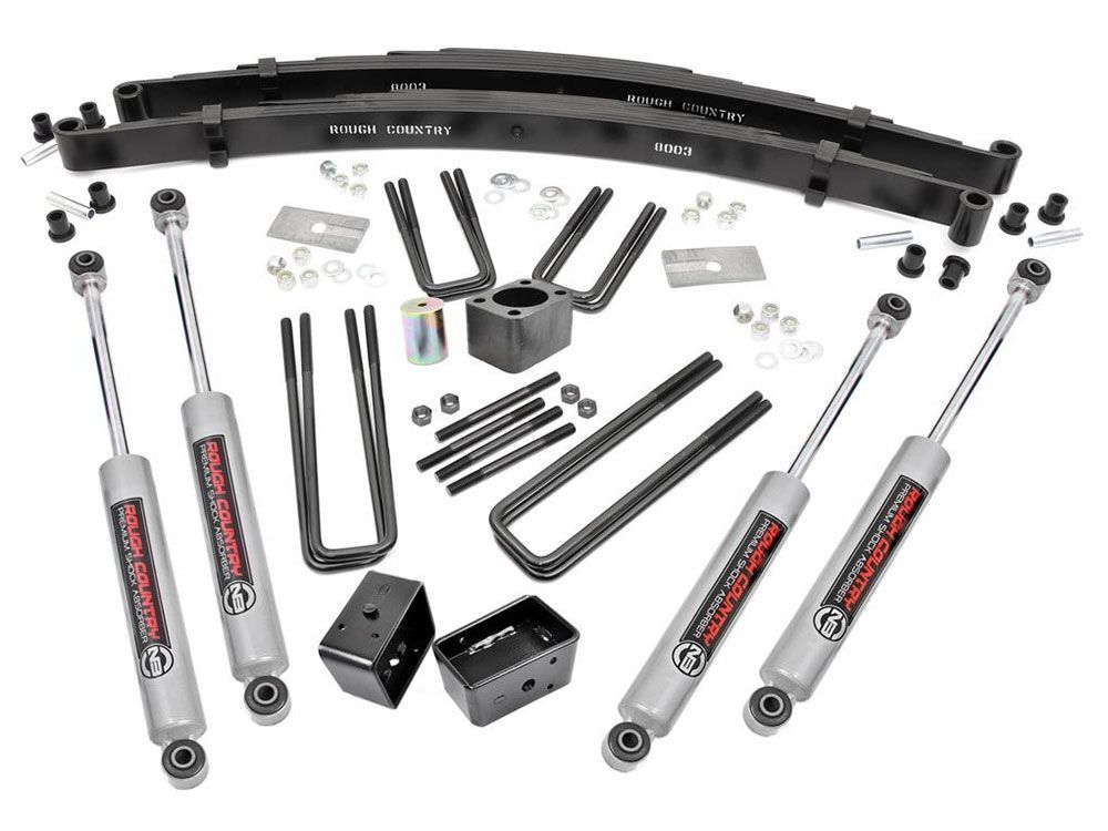 Rough Country 310.2 4" 19771993 Dodge W250 Dana 44 4WD Lift Kit JackIt