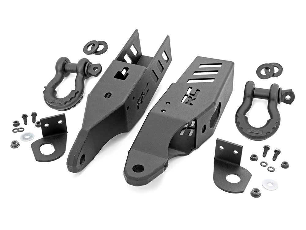 Rough Country RS171 20212023 Ford Bronco 4WD Tow Hook Brackets JackIt