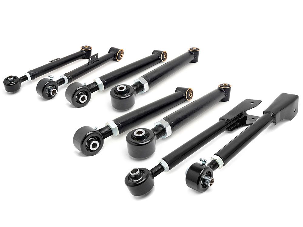 Rough Country 11470 Jeep Wrangler TJ 1997-2006 Jeep 4WD Adjustable Control  Arms | Jack-It
