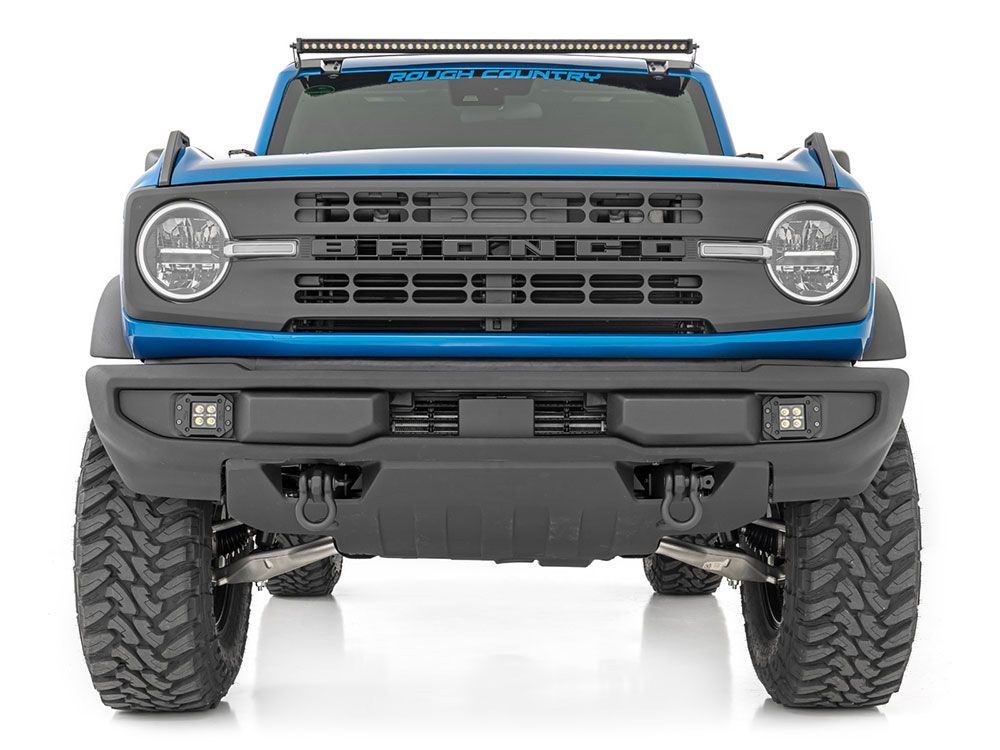 Rough Country RS171 20212023 Ford Bronco 4WD Tow Hook Brackets JackIt