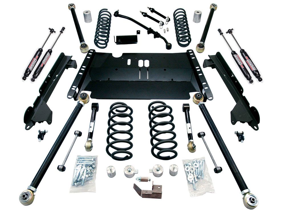 Teraflex 1249372 3" 19972006 Jeep TJ 4WD LCG Enduro Lift Kit w/ Shocks JackIt