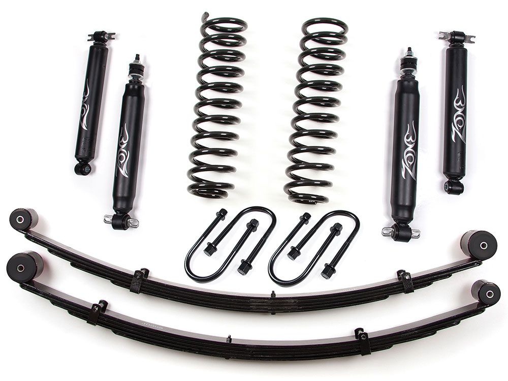 Zone J21 J22 3" 19842001 Jeep XJ Cherokee 4WD Lift Kit JackIt