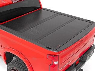 2019-2022 Chevy Silverado 1500 Hard Low Profile Tonneau Cover by Rough Country