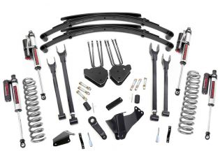 8" 2005-2007 Ford F250/F350 Diesel 4WD 4-Link Lift Kit w/ Leafs by Rough Country