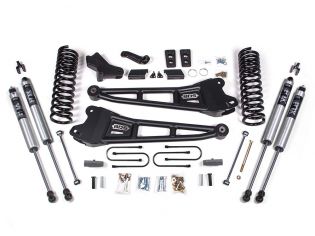 4" 2013-2018 Dodge Ram 3500 (w/o Factory Rear Air-Ride) 4WD Radius Arm Lift Kit by BDS Suspension