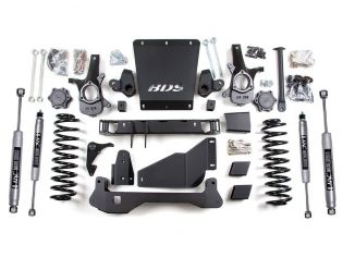 6.5" 2000-2006 Chevy Suburban 1500 4WD High Clearance Lift Kit by BDS Suspension-With BDS NX2 Shocks