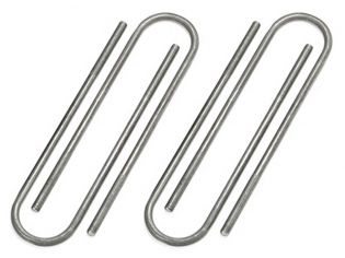 Ram 3500 1994-2002 Dodge (3'' Wide Springs) - U-Bolt Kit (fits w/5.5" lift blocks) by Fabtech