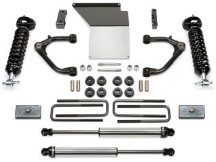 4" 2014-2018 Chevy Silverado 1500 4WD (w/aluminum or stamped steel factory arms) Performance Lift Kit w/ DirtLogic Shocks by Fabtech