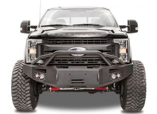 F250/F350 2005-2007 Ford Front Winch Bumper w/ Pre-Runner by Fab Fours