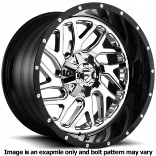 Triton Series D211 Chrome Wheel D21120001847 by Fuel