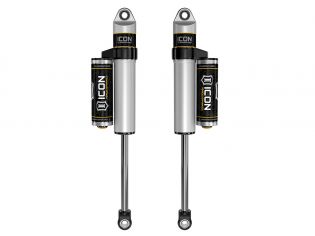 Ram 1500 2009-2018 Dodge 4wd - Icon REAR 2.5 Piggyback Resi Shocks (fits with 0-3" Rear Lift) - Pair
