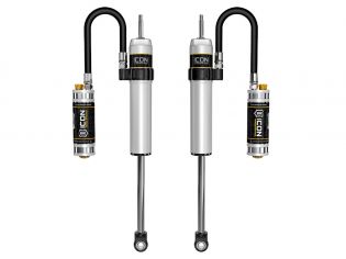Ram 2500 2003-2013 Dodge 4wd - Icon FRONT 2.5 CDCV Remote Resi Shocks (fits with 4.5" Front Lift) - Pair