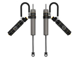 Ram 2500 2014-2022 Dodge 4wd - Icon FRONT 2.5 CDEV Remote Resi Shocks (fits with 4.5" Front Lift) - Pair