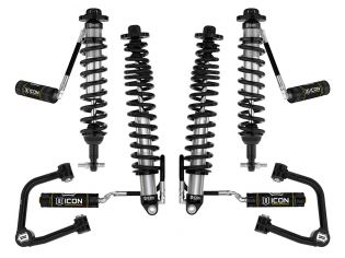 3-4" 2021-2022 Ford Bronco 4wd (non-Sasquatch models) Coilover Lift Kit by ICON Vehicle Dynamics - Stage 4 (with tubular steel upper control arms)
