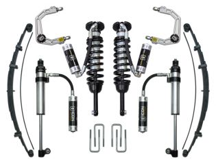 0-3.5" 2005-2022 Toyota Tacoma 4wd Coilover Lift Kit by ICON Vehicle Dynamics - Stage 8 (with billet aluminum upper control arms)