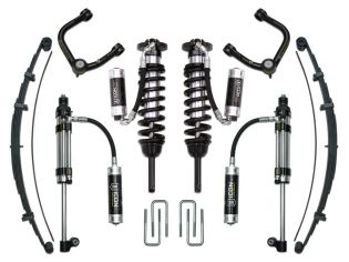 0-3.5" 2005-2022 Toyota Tacoma 4wd Coilover Lift Kit by ICON Vehicle Dynamics - Stage 10 (with tubular steel upper control arms)