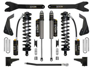 4-5.5" 2008-2010 Ford F250/F350 4wd Coilover Conversion Lift Kit by ICON Vehicle Dynamics - Stage 4 (with Radius Arms)