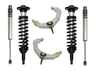 0-2.63" 2009-2013 Ford F150 4wd Coilover Lift Kit by ICON Vehicle Dynamics - Stage 2 (with billet aluminum upper control arms)
